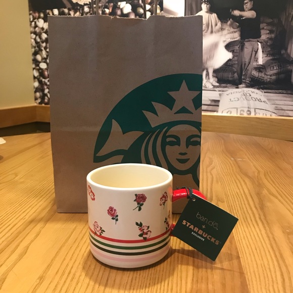 NEW!! Starbucks Limited Edition Ceramic Handle Mug - Picture 2 of 7